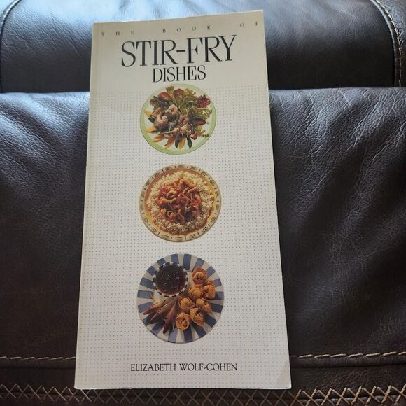 Vintage Stir-Fry Cookbook by Elizabeth Wolf-Cohen - Picture 1 of 3
